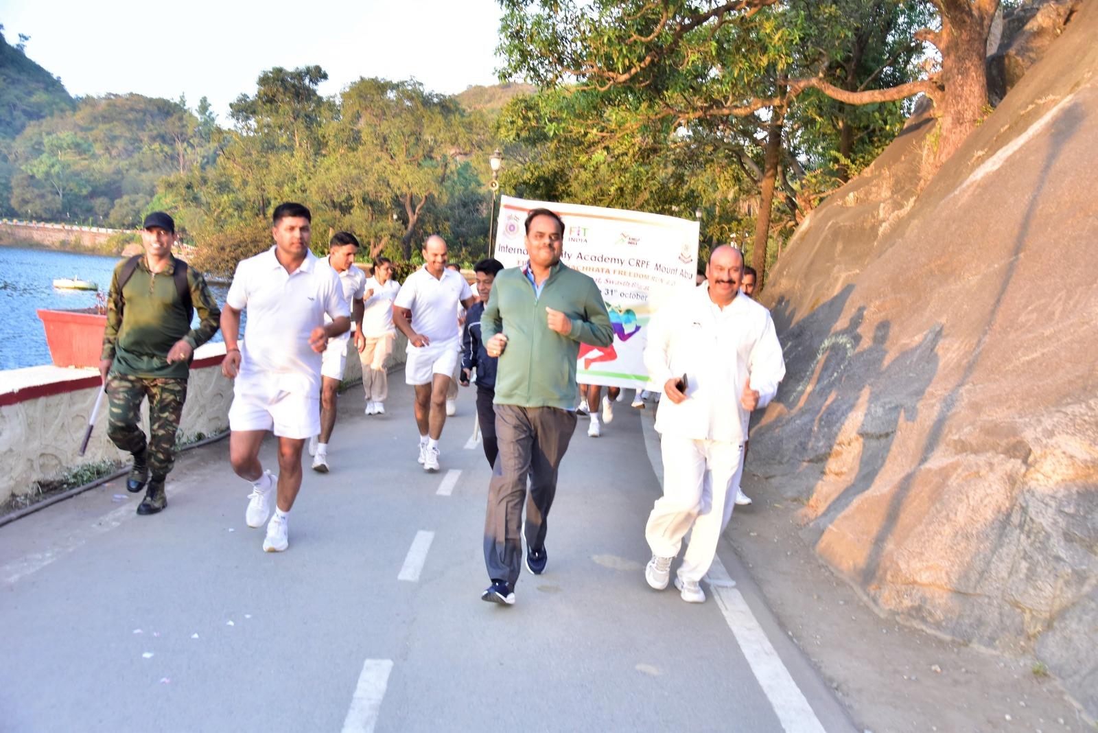   आईएसए ने अंतर्निहित ताकत की पुष्टि के लिए शपथ और रन फॉर यूनिटी के साथ राष्ट्रीय एकता दिवस मनाया
